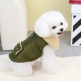 Dog Apparel Jacket Winter Small Clothes Harness Vest Coat Bichon Schnauzer Yorkshire Poodle Pomeranian Puppy Pet Clothing Costume