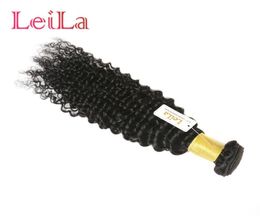 Cheap Brazilian Malaysian Indian Human Hair Weave Deep Wave Curly one Bundle 1piecelot Peruvian Bundles Human Hair Extensions836101271840