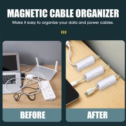 16/20PCS Cable Fixers Self-adhesive Punch-free Nail-free Cable Routing Organizer Home Office Car Desk Storage Management Clamps