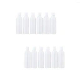 Storage Bottles 12 Pcs Travel Size Clear Plastic Water Bottle Containers Toiletries Portable