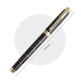 Smooth Writing Fountain Pen Drawing Journal Convertible Metal Fountain Pen 0.5mm Calligraphy Pen Writing Ink Pen Stationery