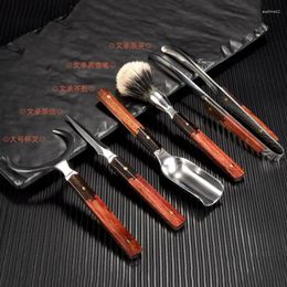 Teaware Sets 5pcs/set Tea Ceremony Tools Six Gentlemen Stainless Steel Accessories Cereamony Set Chinese Utensils