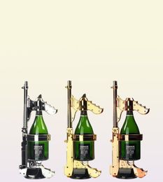 Bar KTV Party Prop multifunction spray jet champagne gun with Jet Bottle Pourer for Night Club Party Lounge9724237