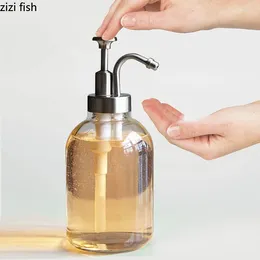 Liquid Soap Dispenser Plastic Hand Sanitizer Lotion Bottle Home Bathroom Accessories Shower Gel Shampoo Bottles
