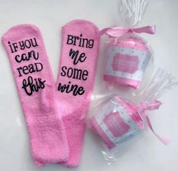 Women Men Unisex Socks If You Can Read This Bring Me Coffee Funny Socks Cute Letter Sock KKA81302457769