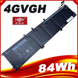 Batteries New 4GVGH Laptop Battery for DELL Precision 5510 XPS 15 9550 series 1P6KD T453X 11.4V 84WH