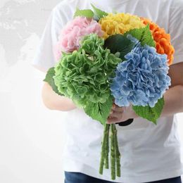 Decorative Flowers Simulation Artificial Flower Embroidery Ball Outdoor Decoration Wedding Plastic High