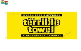 Terrible towel flags banner Size 3x5FT 90150cm with metal grommetOutdoor Flag9564415