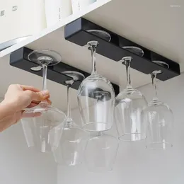 Kitchen Storage Anti-slip Self-adhesive Keep Neat Thick Material Goblet Display Stand Holder Household Supplies