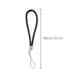 Hand Wrist Lanyard String Short Grip Lanyard Mobile Phone Strap for USB Flash Drive Keychain ID Badge Holder DIY Hang Rope