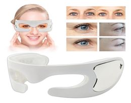 3D LED Light Therapy Eyes Mask Massager Heating SPA Vibration Face Eye Bag Wrinkle Removal Fatigue Relief Beauty Device 2112316112167