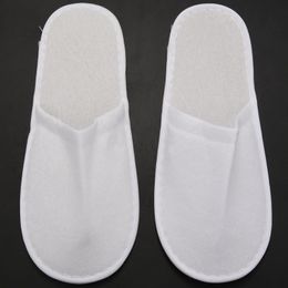 Disposable Slippers,48 Pairs Closed Toe Disposable Slippers Fit Size For Men And Women For Hotel, Spa Guest Used