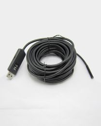 2m 5m 7m usb mini Waterproof Car Endoscopio Tube mini Camera 7mm diameter Lens 6LED USB Endoscope Borescope1710554