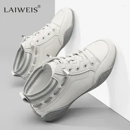 Casual Shoes Brand Women's Genuine Leather Work Outdoor Running Women Luxury Trekking Footwear Sneaker Sports Student