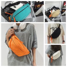 Chest Fanny Pack Nylon Bum Belt Bag Canvas Custom Waist Bag Travel Unisex Lightweight Waterproof Crossbody One Shoulder Bag FMT-4418