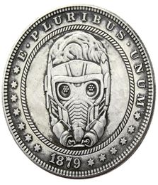 HB46 Hobo Morgan Dollar skull zombie skeleton Copy Coins Brass Craft Ornaments home decoration accessories2228462