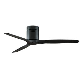 Ceiling Fans Modern Simple Wooden Fan Without Lamp Bedroom Fashion Decorate Solid Wood 42Inch With Remote Control Drop Delivery Lights Dhqmi