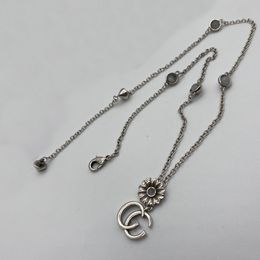 Colar de jóias de grife 2024 Novo colar de jóias g de colar de jóias designer de judeu para mulheres