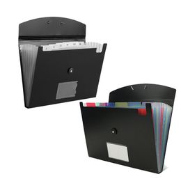 Accordian File Organizer Pocket Expanding File Folder Plastic Expandable File Folder Easy To Use