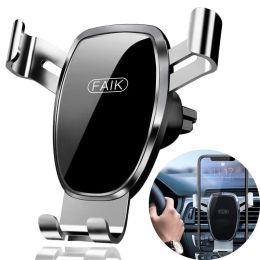 Mirror Car Phone Holder For iPhone 14 13 12 Pro Samsung S22 S23 Xiaomi Auto Air Vent Mount Holder Smartphone GPS Support Stand