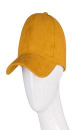 2021 New Fashion Solid Plain Suede Baseball Cap 6 Panel Dad Hat Outdoor Sun Protection Hat for Men Women8013739