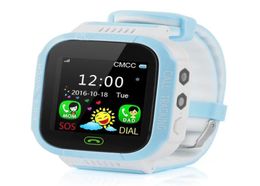 GPS Kids Smart Watch AntiLost Flashlight Baby Smart Wristwatch SOS Call Location Device Tracker Kid Safe vs Q528 Q90 DZ09 U8 Smar2665020