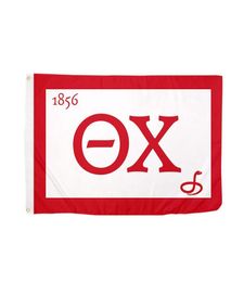Theta Chi Chapter Main Fraternity Flag 3x5ft 100D Polyester Printing Sports Team School Club Indoor Outdoor7760752