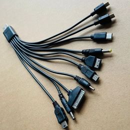 2024 new 1 pcs 10 in 1 Micro USB multi Charger usb cables for mobile phones cord for KG90 Sony phone SAMSUNG Tabletsfor Samsung Sony USB