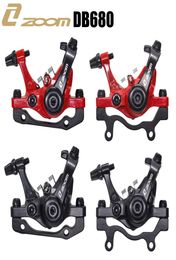 Zoom Aluminium alloy mtb bicycle disc brake mountain road mtb mechanical Calliper disc brakes cycling double brake6482820