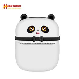 Portable Mini Panda Po Printer Wireless Thermal Bluetooth Mobile Phone Control Po Label Memo Error Problem Printer8130857