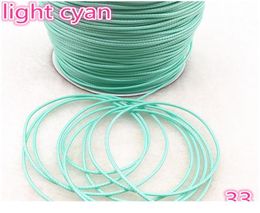 Bead Making Tools 10meters Dia 10 15mm Waxed Cotton Cord Thread String Strap Necklace Rope For Jewellery Making Diy qylvNS9712421