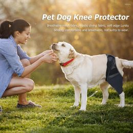 Dog Apparel Injury Recovery Fixed Support Brace Pet Protector Pain Relief Feet Cover Leg Joint Wrap Recover Supply Knee Pads