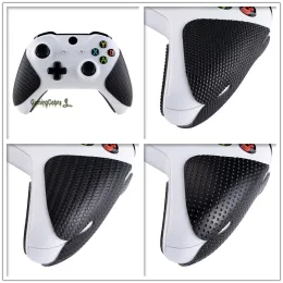 Stickers eXtremeRate Black AntiSkid SweatAbsorbent Textured Soft Rubber Pads Handle Grips for Xbox One Xbox One S / X Controller