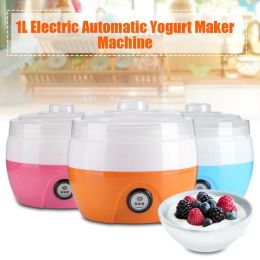 Makers 220V 1L Electric Automatic Yogurt Maker Machine Yoghurt DIY Tool Plastic Container Kithchen Appliance