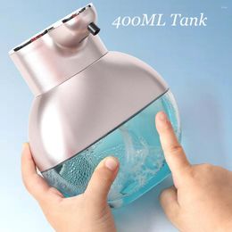 Liquid Soap Dispenser Wall Mounted Automatic Sensing Smart Bubble Washing Hand Bathroom Accessories 500mAh Lithium Battery