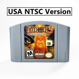 Accessories Turok 3 Shadow of Oblivion 64 Bit Game Cartridge USA NTSC version or EUR PAL version For N64 Consoles