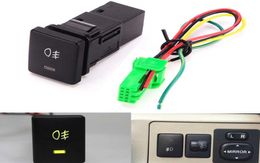 CAR 12V Push Button Switch w/ LED Background Indicator Lights For Fog Lights, DRL, LED Light Bar For 7252665