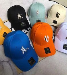 candy color baseball cap lovers039 cap sunshade sun hat and cap Yankees women039s team9243144