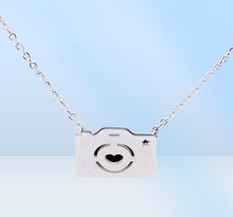30pcs GoldSilver Love Camera Necklaces Cute Pographs Pictures Shooting Clavicle Jewelry Accessory Necklaces for Favors98188378766994