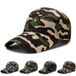 Camouflage Military Baseball Caps Traf Mesh Tactical Army Training Sport Adjustable Snapback Contractor Dad Hats Men Women