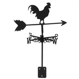 Garden Decorations Rooster Weather Vane Vintage Wind Metal Direction Indicator For Outdoor