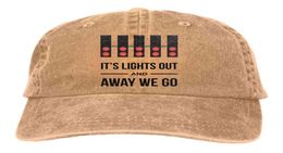 PDN3 It039s Lights Out And Away We Go The Baseball Cap Peaked capt Sport Unisex Outdoor Custom Formula 1 F1 HatsTEO6category1144751