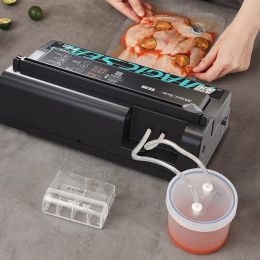 Machine 30cm Vacuum Sealer for Glossy Pattern Aluminium Foil Bag 3 In 1 Dehumidification Multibag Working Double Vacuum Pump Sealer