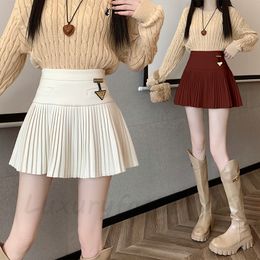 Mix 3 Colours Preppy Style Breathable Pleated A Line Dance Mini Skirts Spring Summer High Waist Stitching Puffy Short Skirt