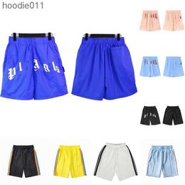 Men's Shorts 2024 mens palms shorts womens designers short pants letter printing strip webbing casual five-point clothes summer Beach clothing C240413