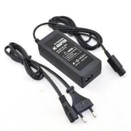 Supplys For N GC Gamecube Console With Power Cable EU Plug AC Adapter Power Supply
