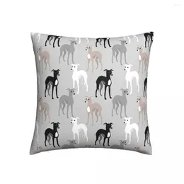 Pillow Italian Greyhounds Pillowcase Polyester Cover Decoration Sloughi Azawakh Dog Case Home Drop 45X45cm
