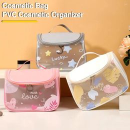 Storage Bags Travel Toiletry Bag Portable Waterproof Cosmetic Transparent Organiser For Vacation Stylish Makeup Case