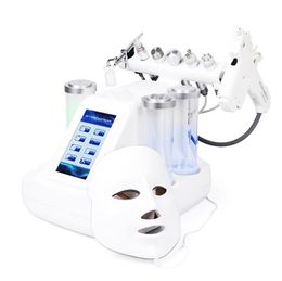 567 8 In 1 Bio RF Hammer Hydro Microdermabrasion Water Oxygen Hydra Dermabrasion Spa Facial Skin Pore Cleaning Machine6755682