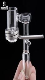 Volcanic Core Electric Domeless Quartz Banger Nail 9mm Thick Bottom OD 195mm for 20mm Heating Coil 14mm 18mm Joint Dab 6786049434